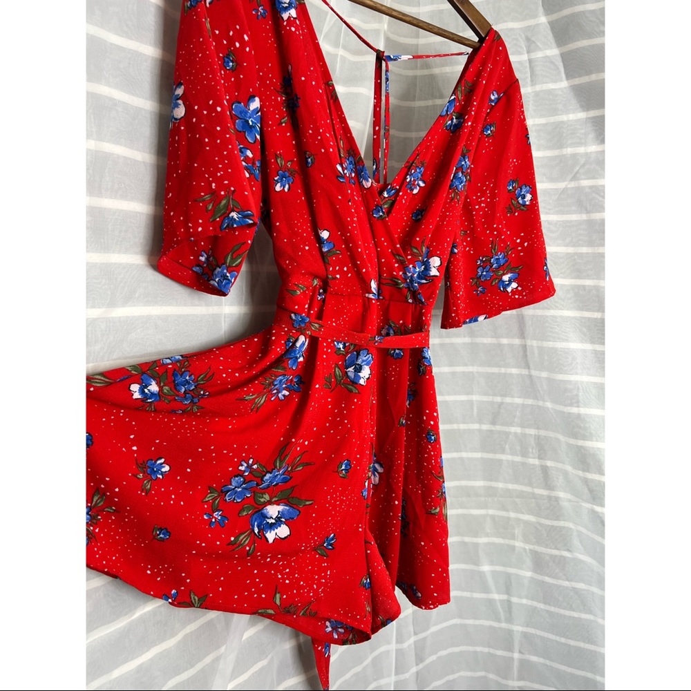 Trixxi Red Romper